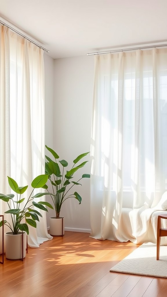 Light Linen Curtains