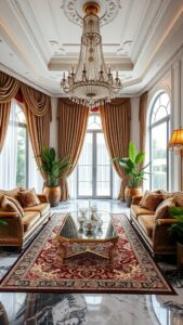 luxury living room ideas for glam interior