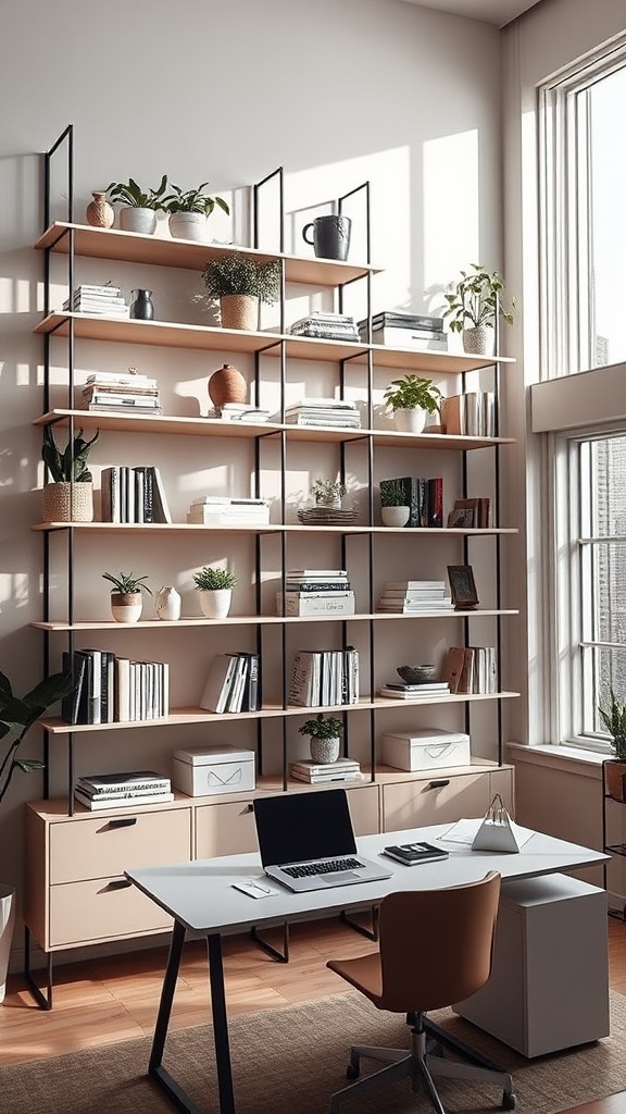 Maximize Vertical Space with Shelving