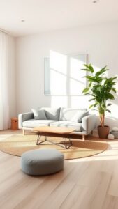 minimalist living room ideas for clean aesthetics