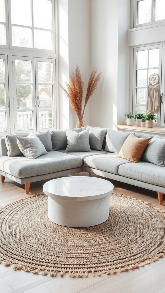 Minimalist Scandinavian Vibes with Soft Textures