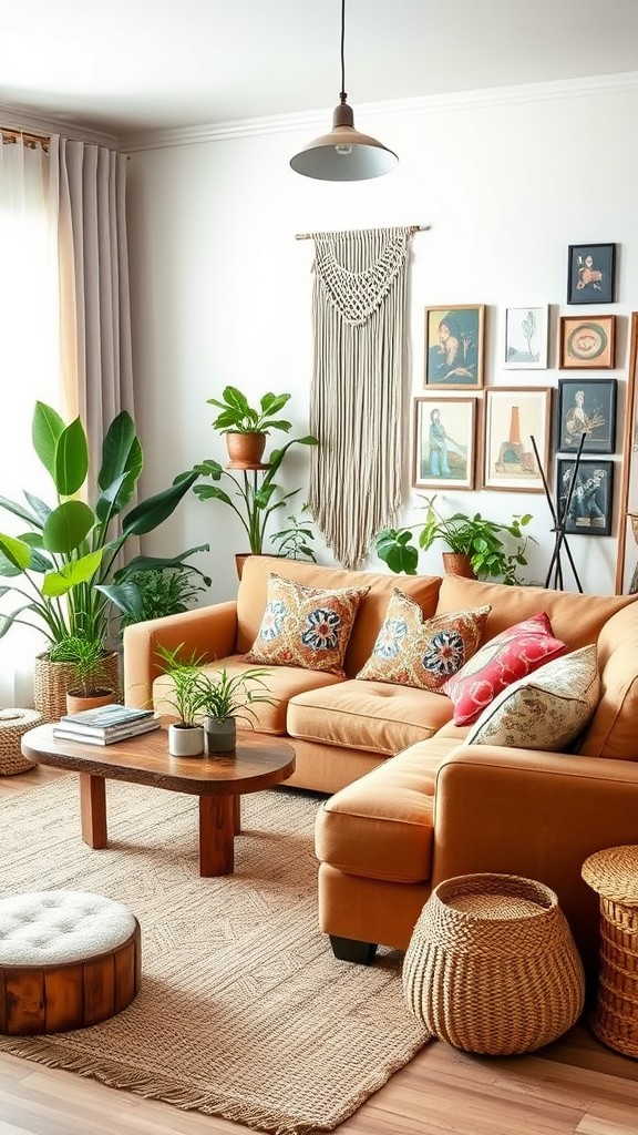 modern boho living room ideas to embrac