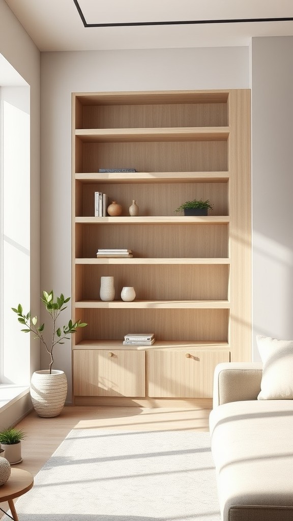 Multi-functional Shelves with Hidden Storage