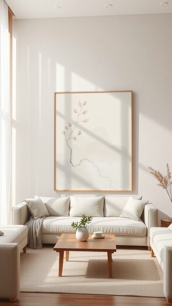 Neutral Artwork with Subtle Hues