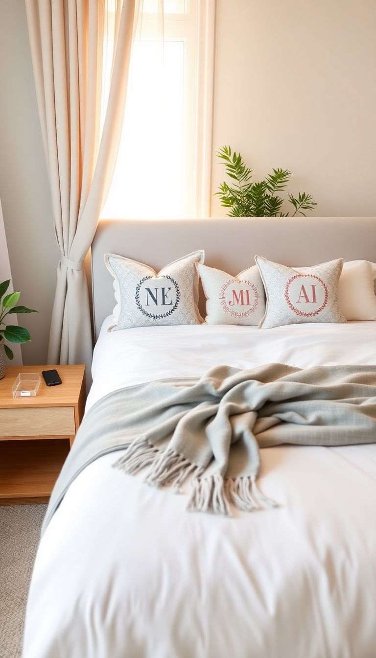 Personalized Accent Pillows for a Touch of You