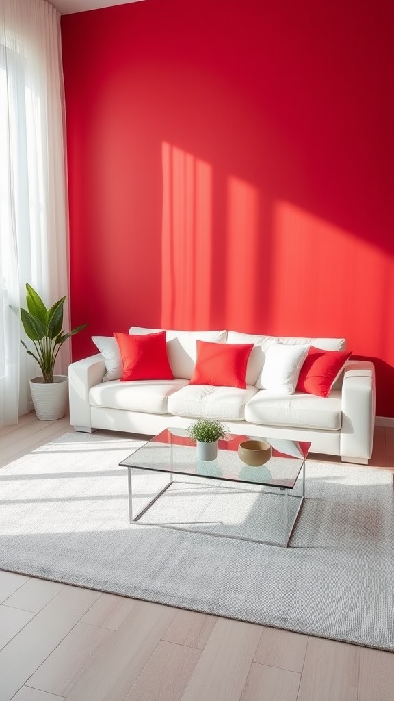 Red Accent Walls