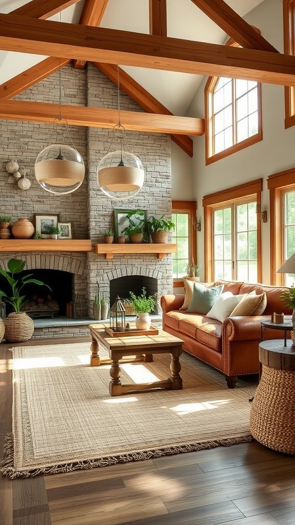 Rustic Farmhouse with Natural Elements