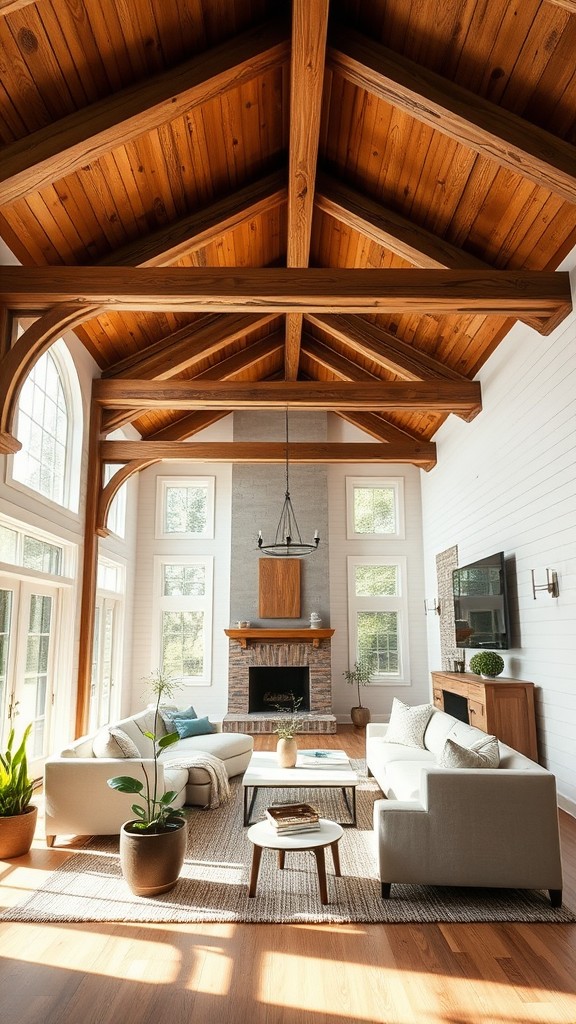 Rustic Wooden Beams