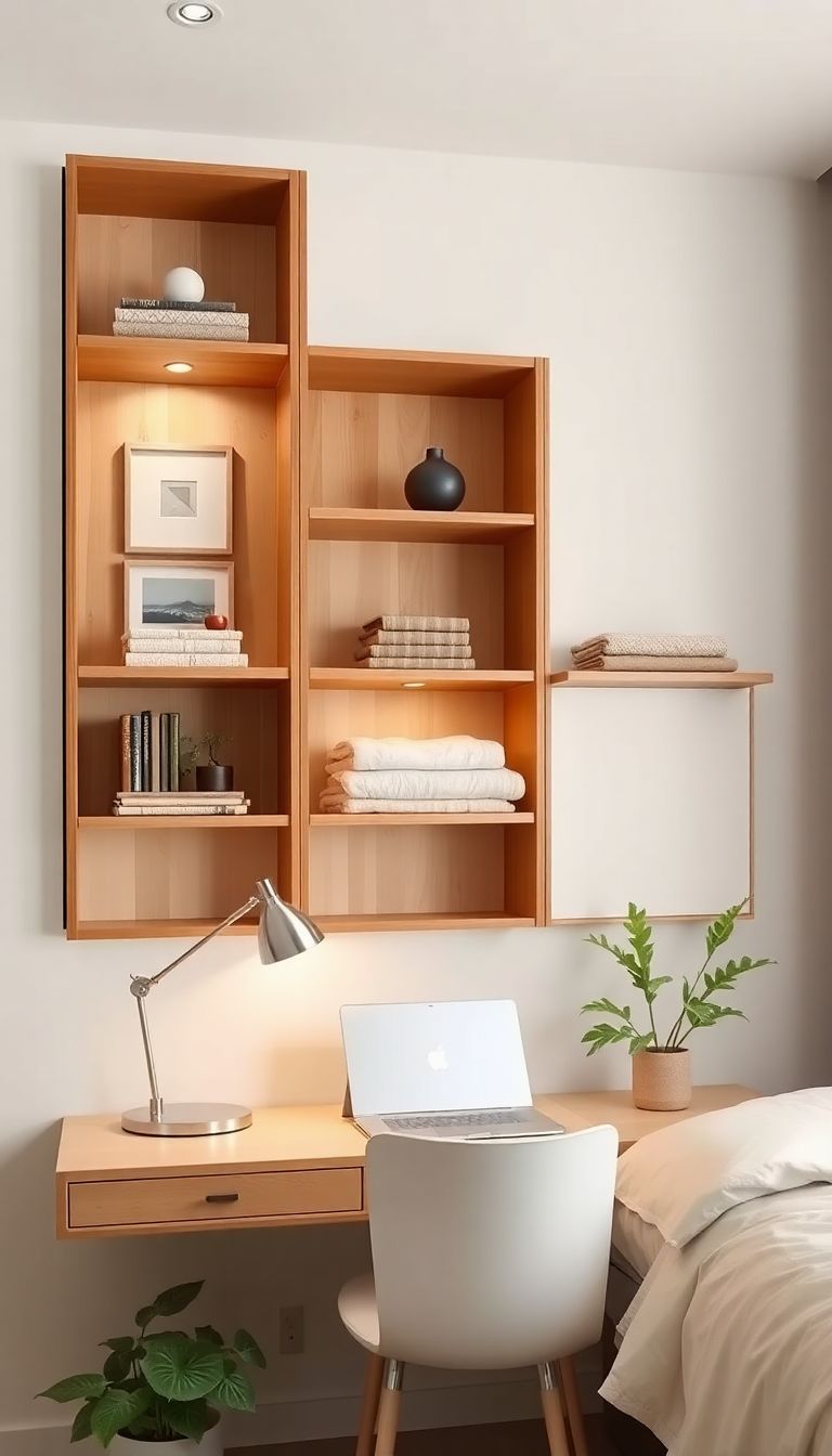 Sleek Wall-mounted Storage Solutions