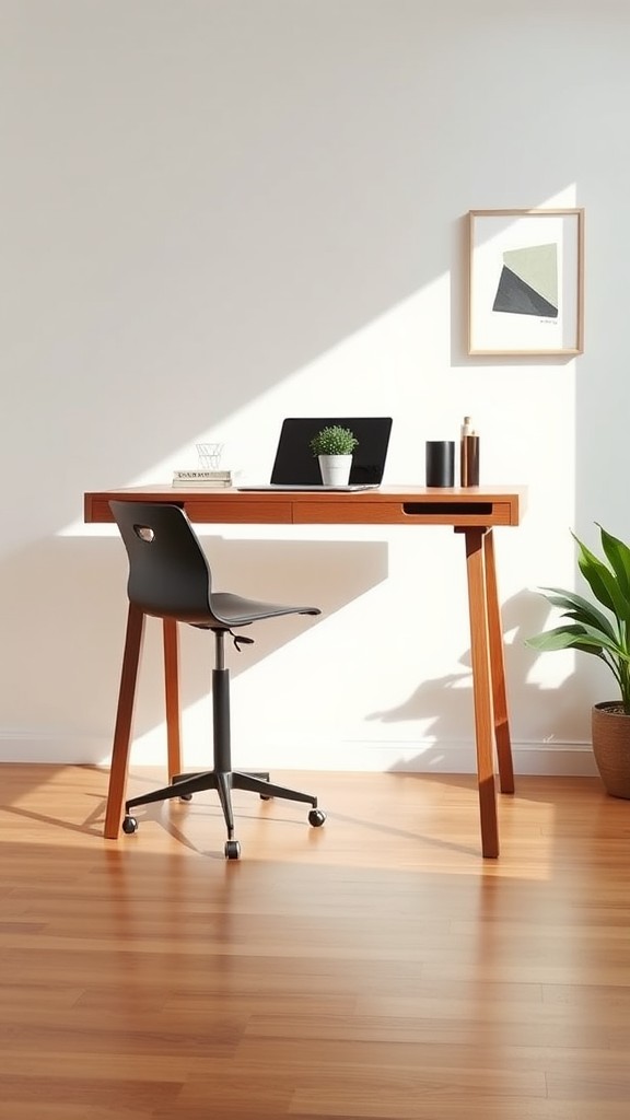 Standing Desk with Comfy Stool Option