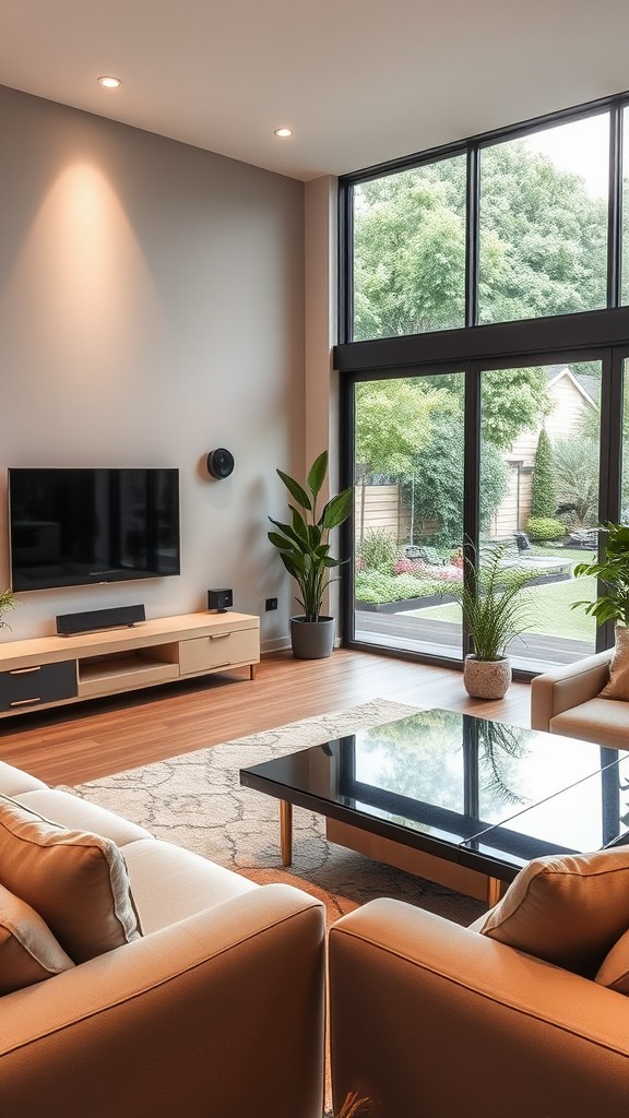 Tech-Infused Smart Living Space