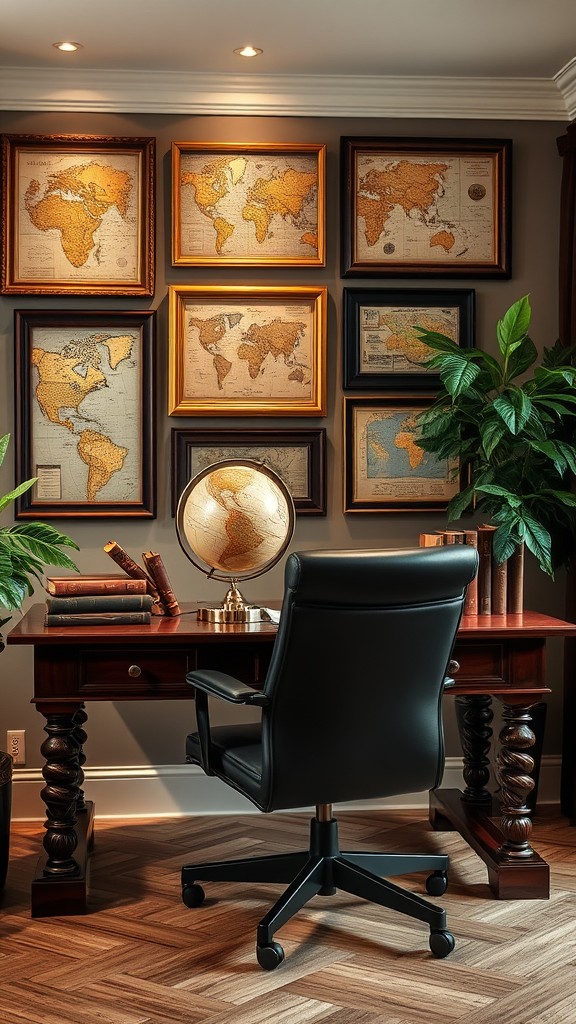 Vintage Maps and Globes