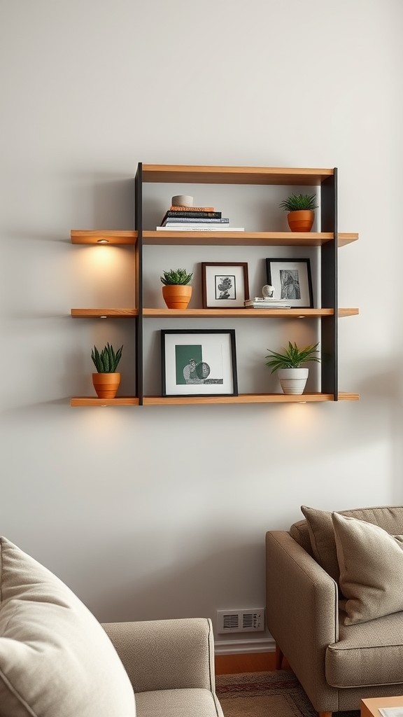 Wall-Mounted Units for Small Living Rooms