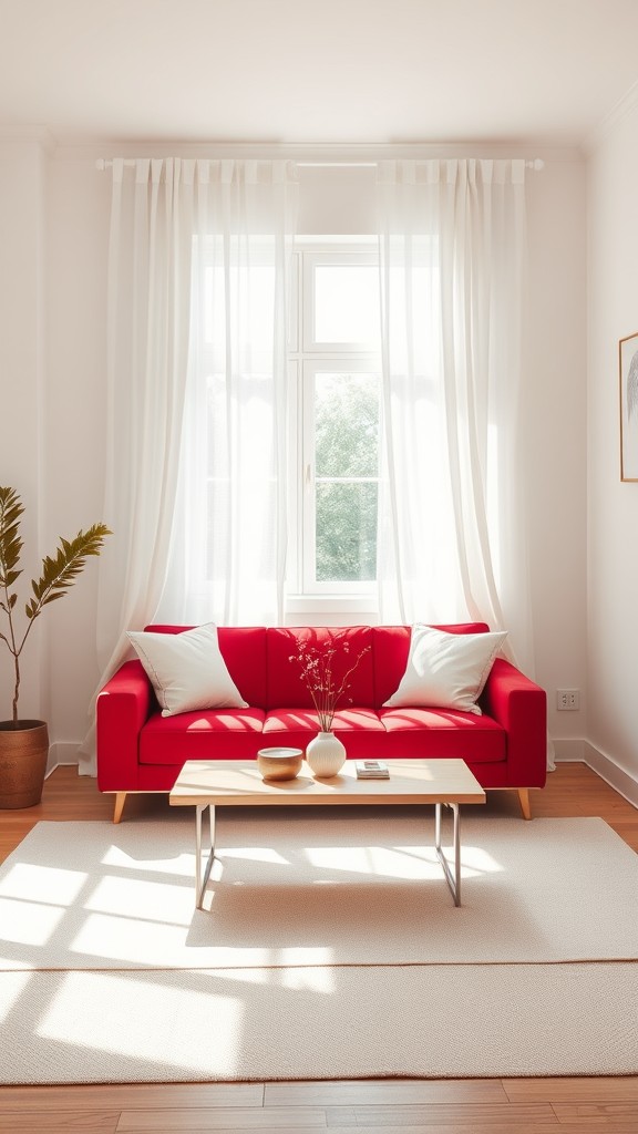 White Sheer Curtains