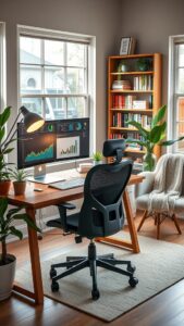 work from home office setup ideas for maximum productivity