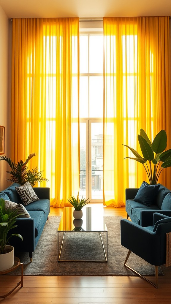 Yellow Curtains