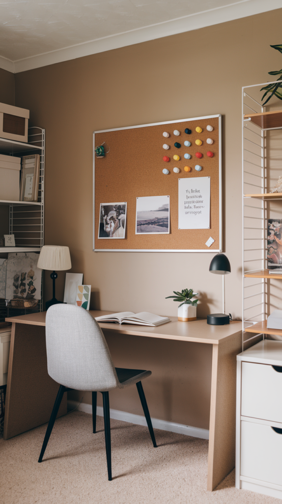 Corkboards for Notes and Reminders