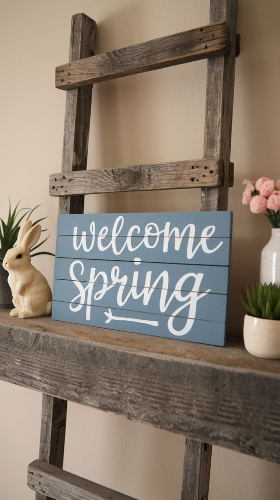 Hand-Painted Spring Signs