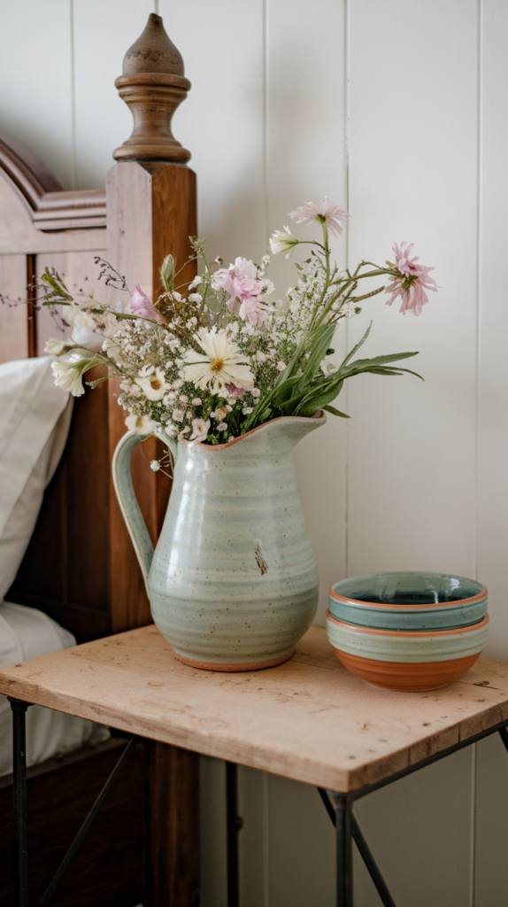 Incorporate Handmade Pottery