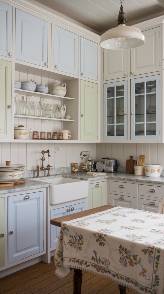 Install Cottage-style Kitchen Elements