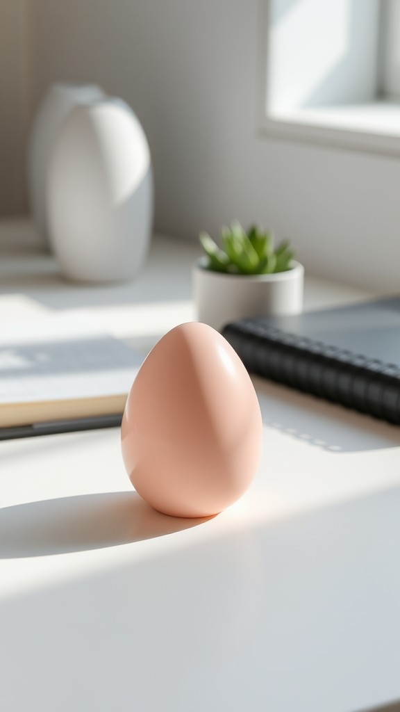 Egg-shaped Paperweights