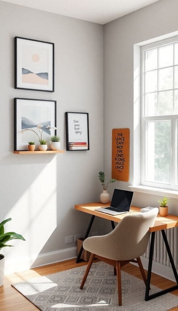 home office wall decor ideas