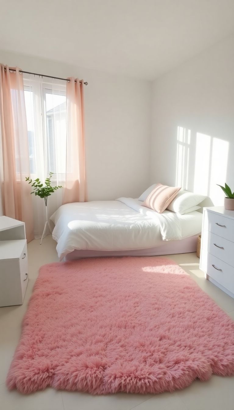 Plush Pink Rugs for Comfort