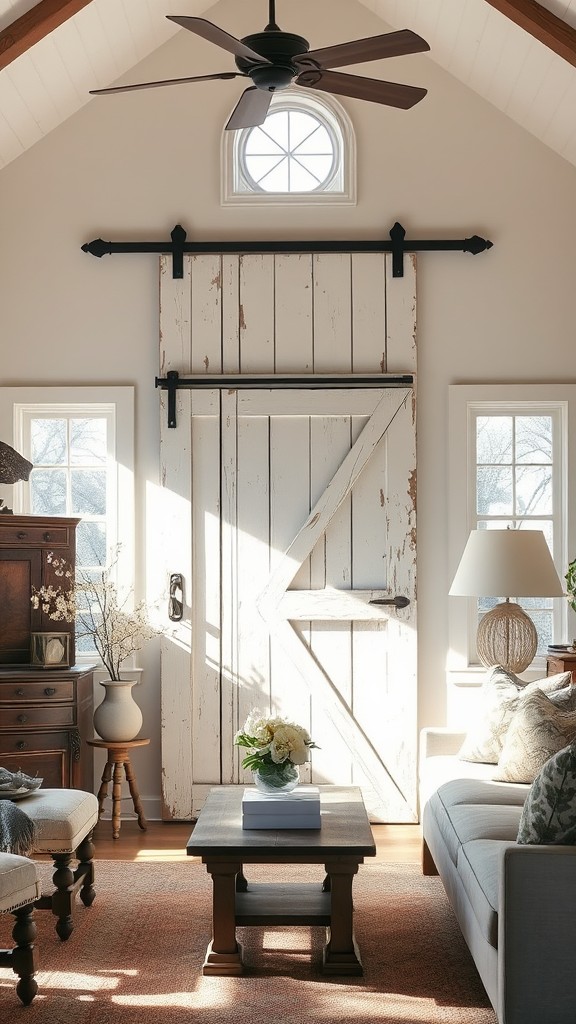 Repurposed Barn Doors