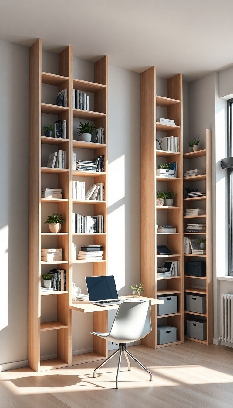 Use Vertical Shelving for Maximizing Space