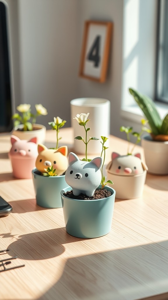 Whimsical Seedling Pots