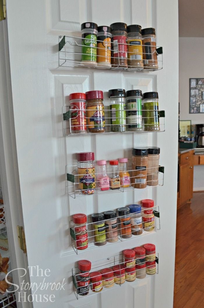 Affordable DIY Spice Organizer