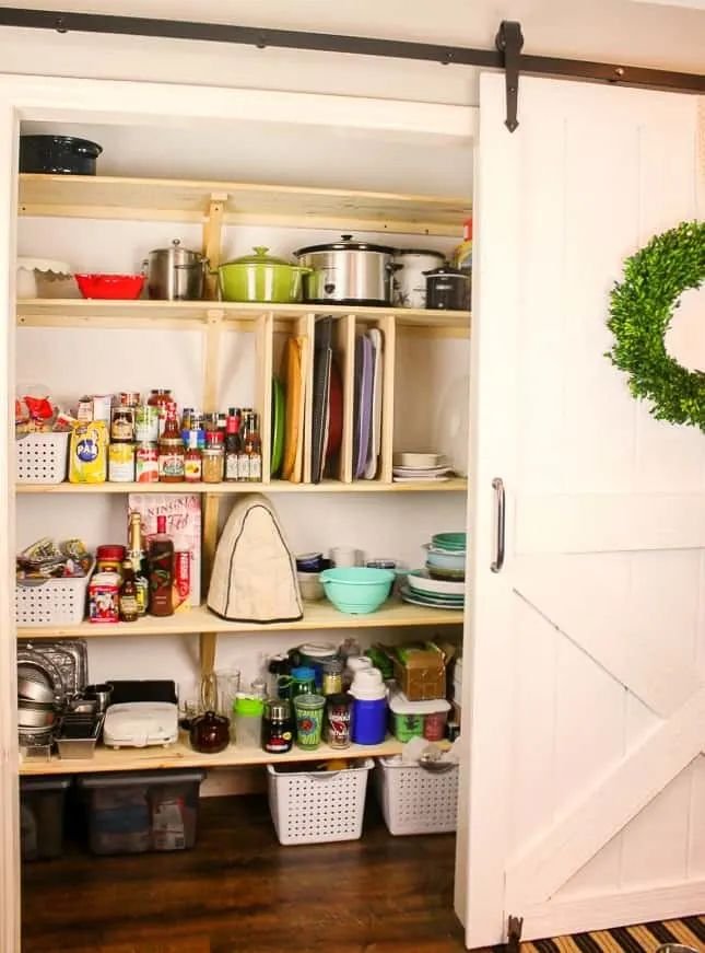 Budget-Friendly DIY Pantry Shelving