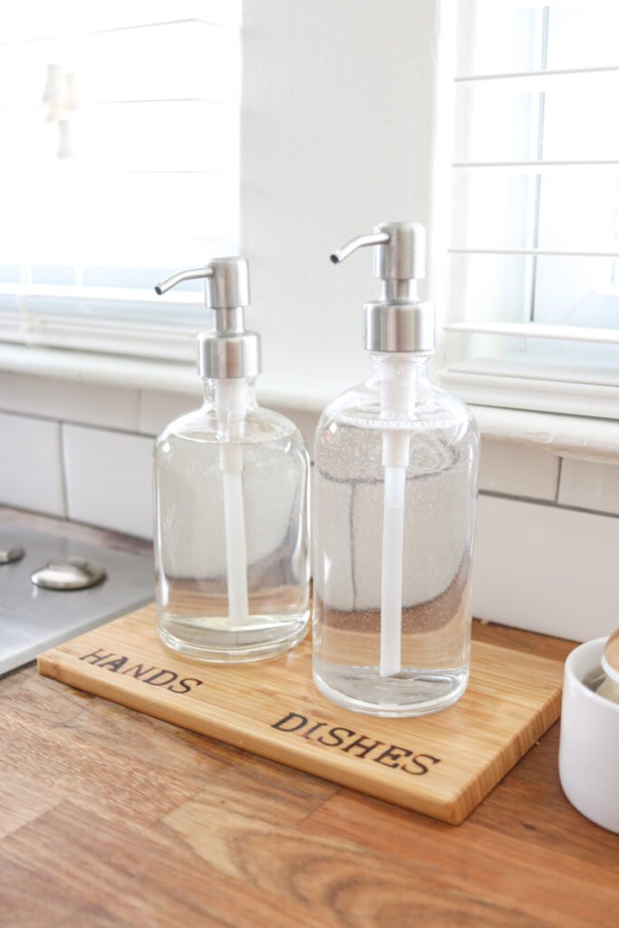 Charming Soap Dispenser Tray