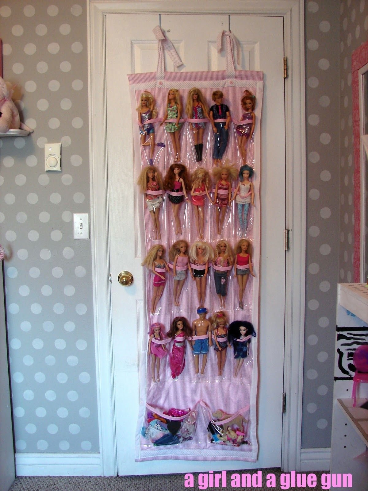 Chic Barbie Storage Solution