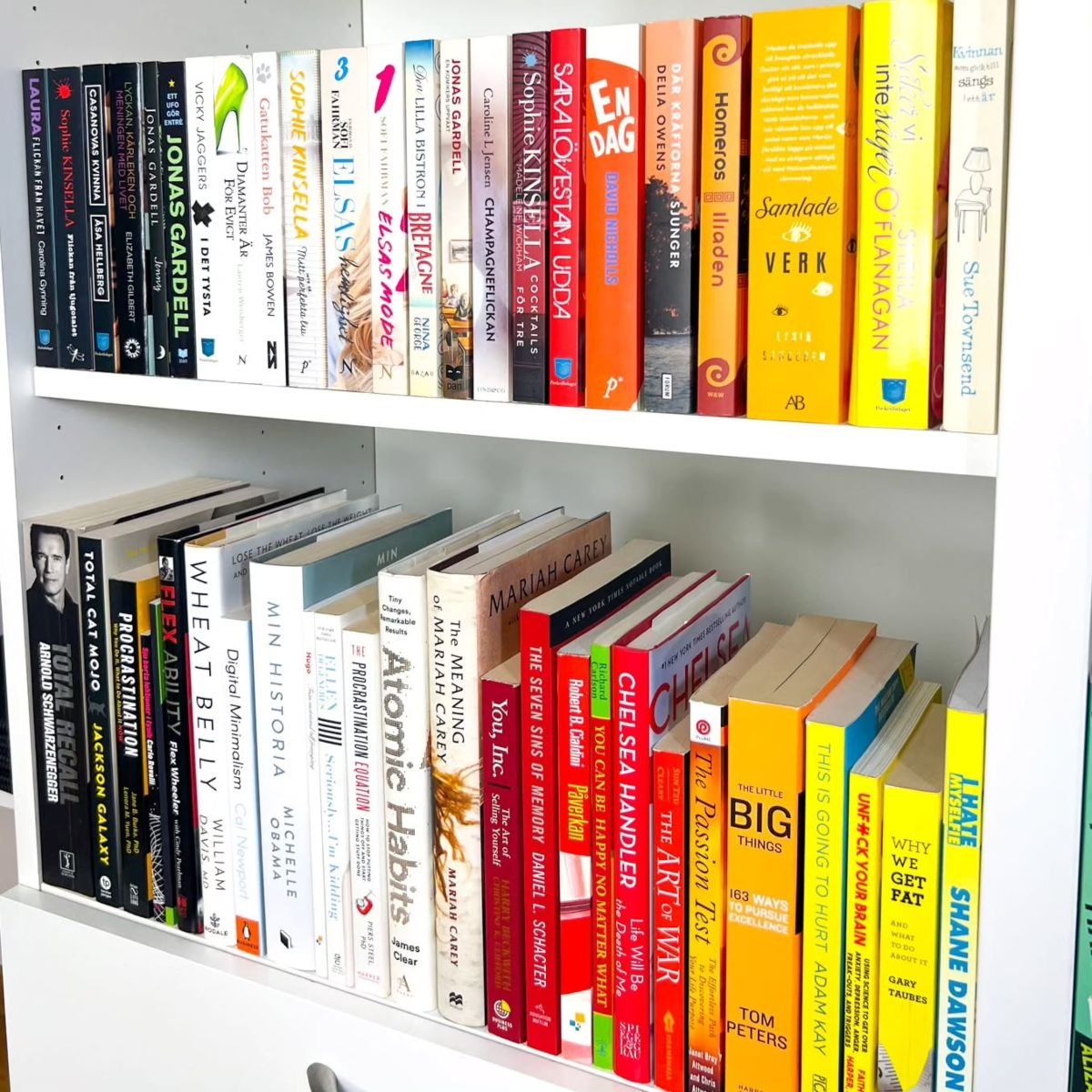 Color-Code Your Bookshelf