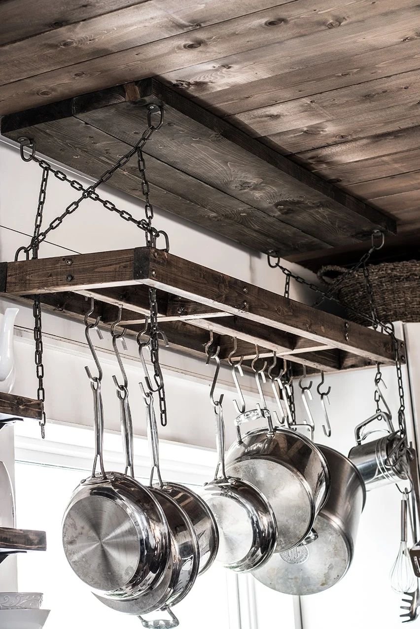 Craft Your Own Pot Rack