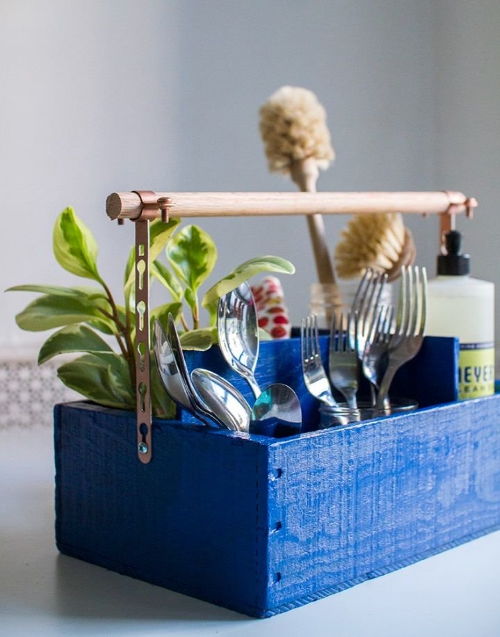 Create a Stylish Utensil Organizer