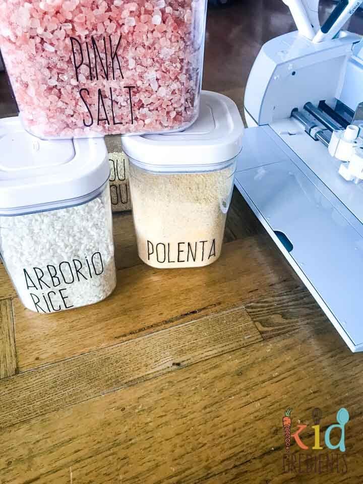 Create Custom Pantry Labels