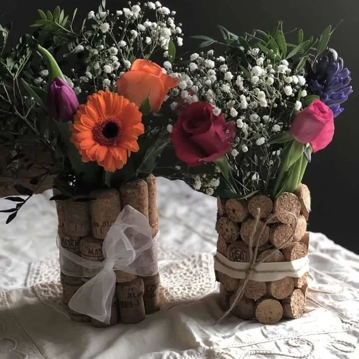 Creative Cork Table Centerpiece