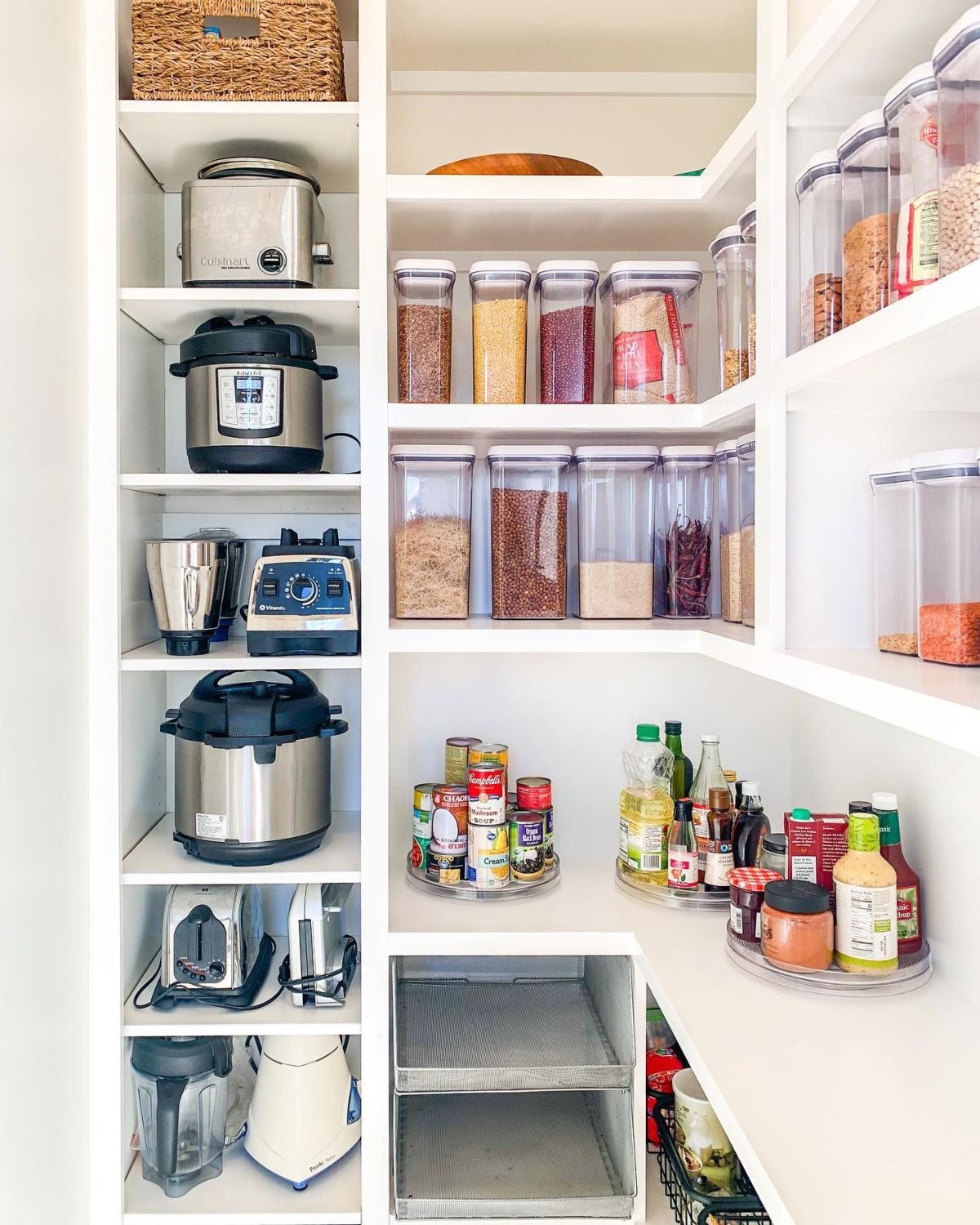 Cubby Storage for Appliances