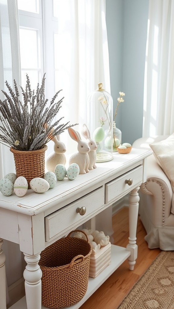 Display Easter-Inspired Decorative Items