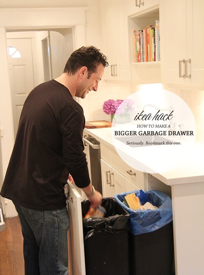 Easy Pull-Out Trash Solution