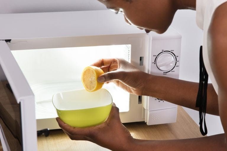 Effortless Microwave Cleaning Method