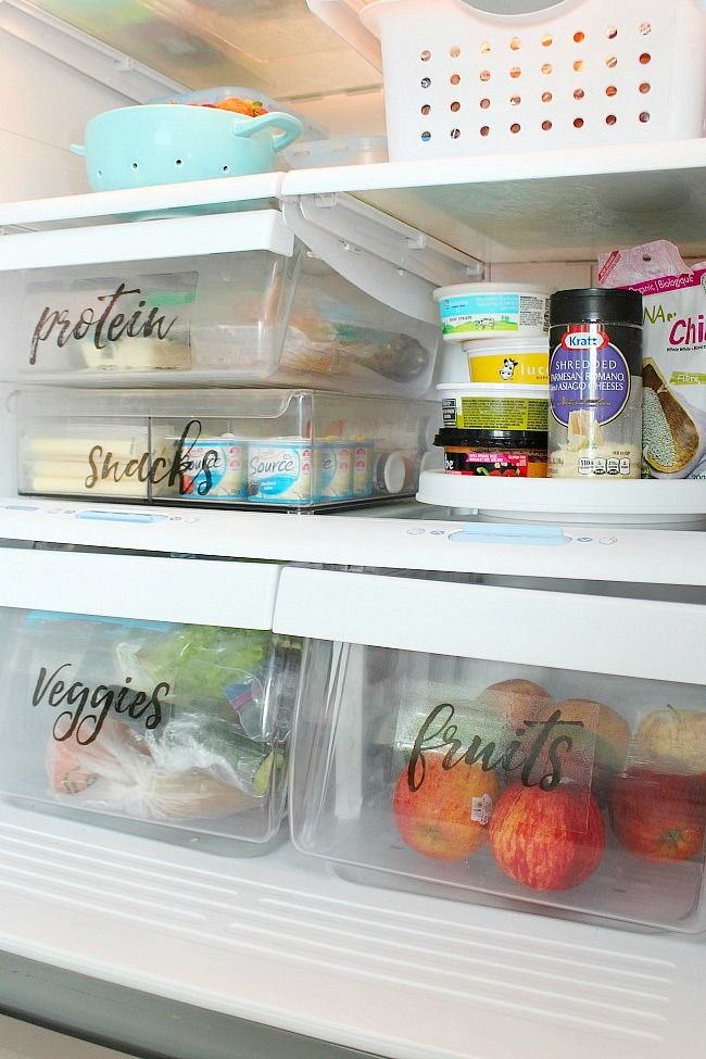 Enhance Organization with Printable Fridge Labels