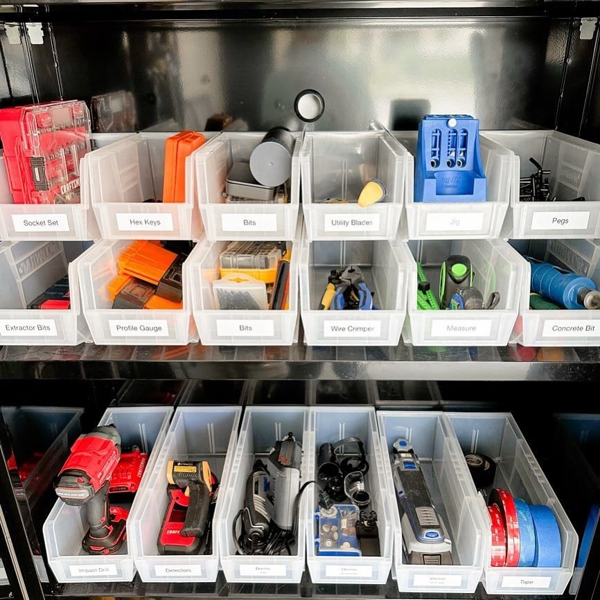 Garage Storage Bins Ideas