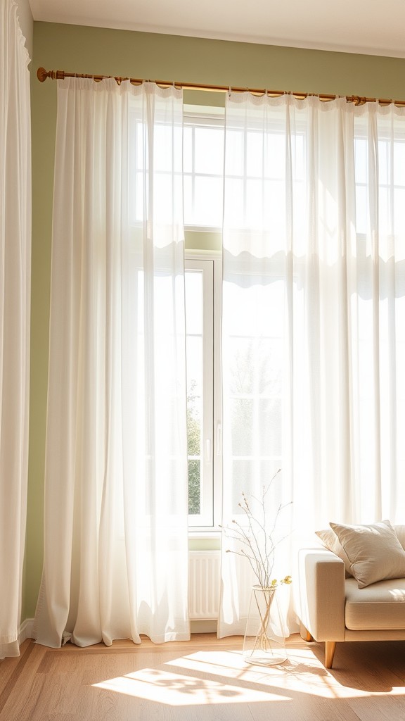 Light and Airy Window Treatments