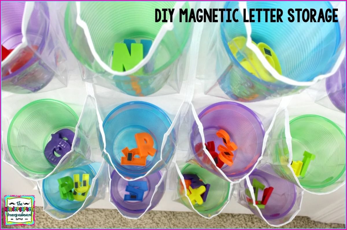 Magnetic Letter Organization Tips