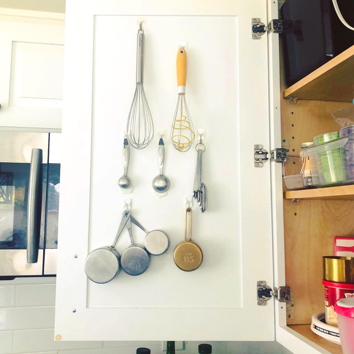 Maximize Cabinet Door Storage