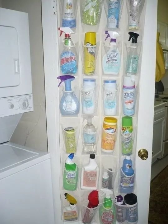 Maximize Cleaning Supply Storage