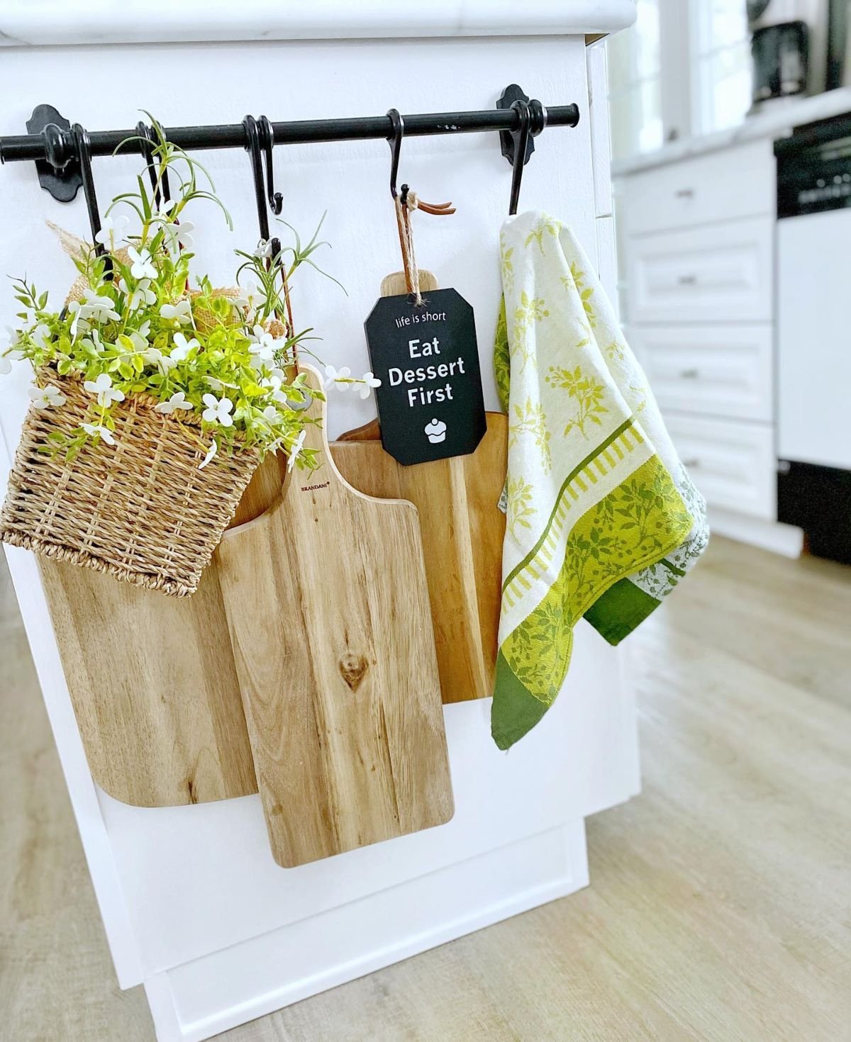 Maximize Kitchen Space with IKEA Rod